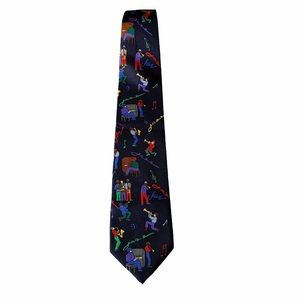 Alynn Neckwear Silk Tie Le Jazz Hot